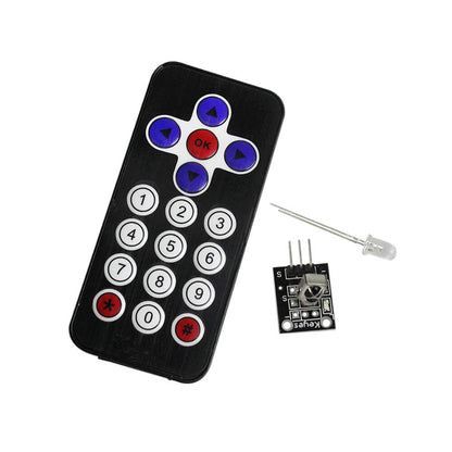 Wireless Remote Control with Infrared IR Receiver