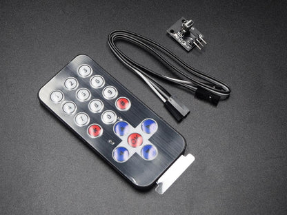 Wireless Remote Control with Infrared IR Receiver