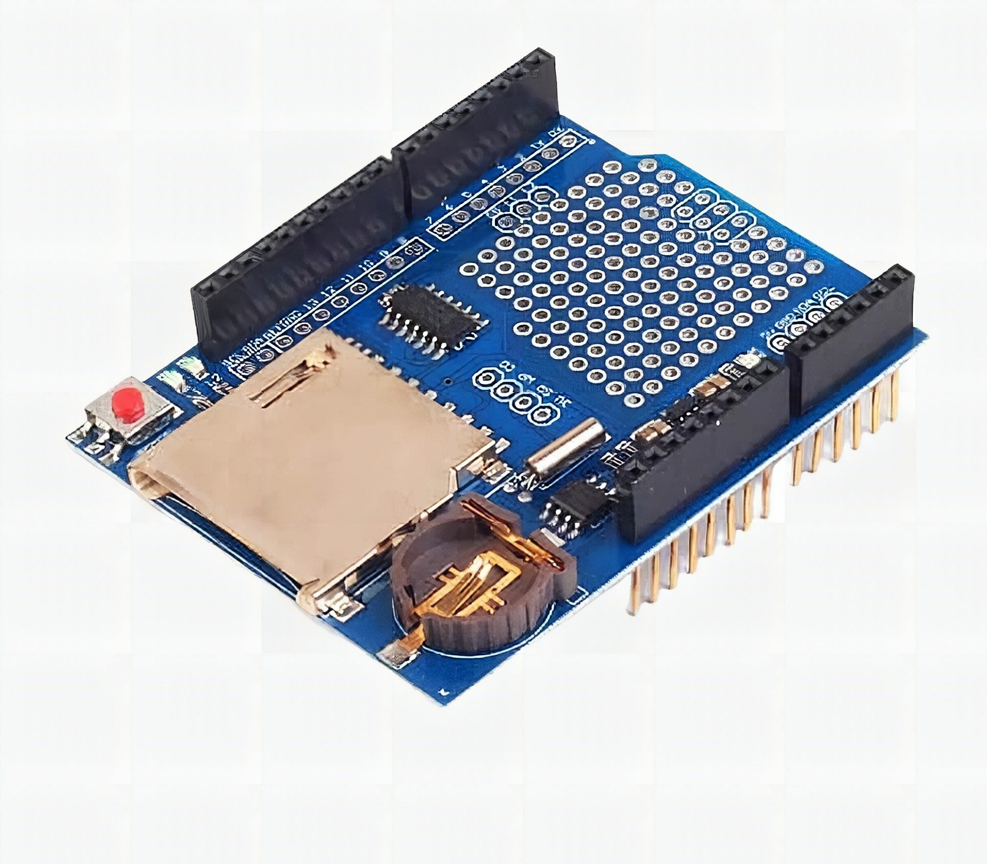 Data Logger Shield for Arduino SD+RTC – circuitrocks
