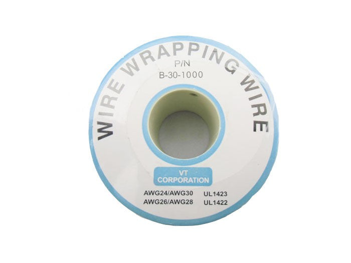 Skip Wrapped Wire Wrapping Wire 250m 24/30AWG Black (PCW25024B) – circuitrocks
