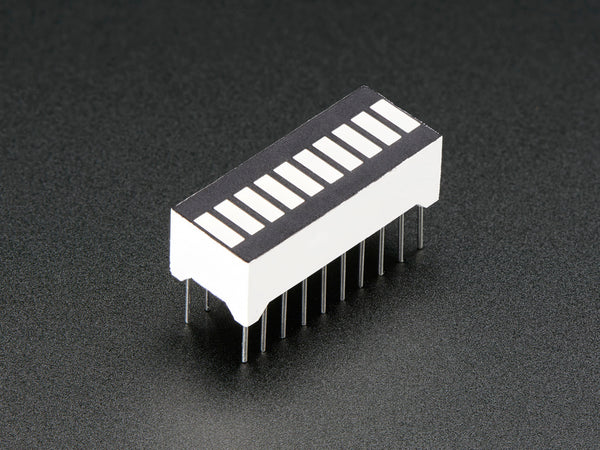 10 Segment Light Bar Graph LED Display Red - circuitrocks