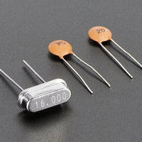 16 MHz Crystal + 20pF capacitors - circuitrocks