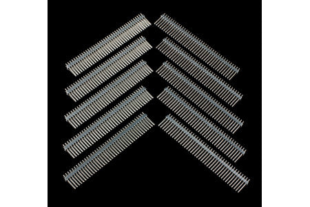 40 Pin Break Away Male Header Long Straight 10 Pcs