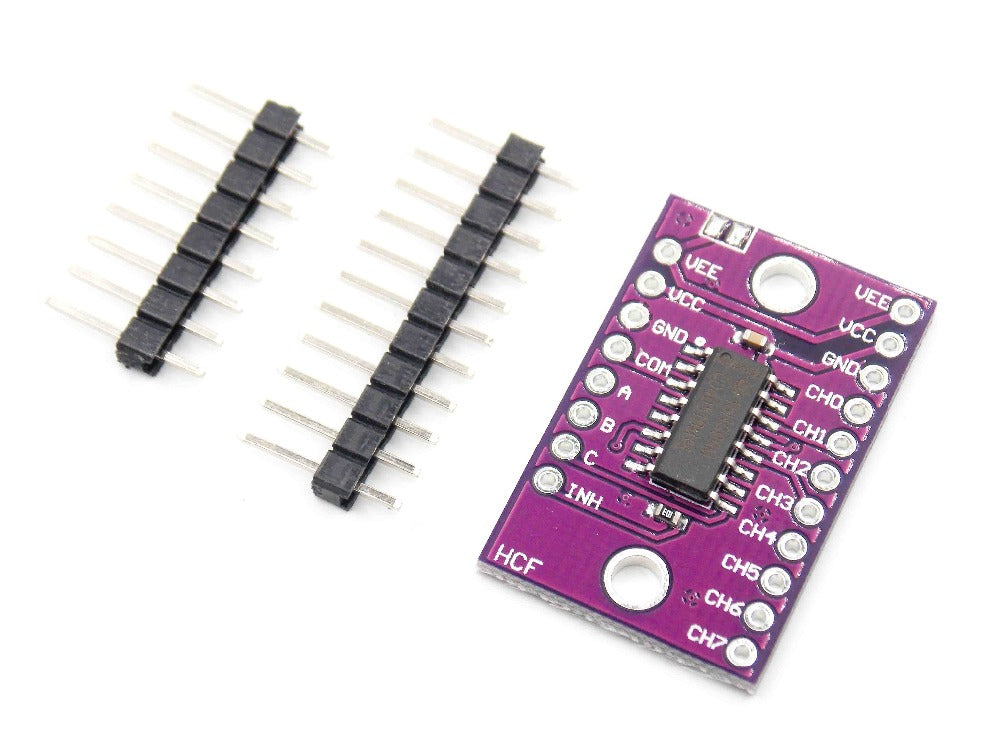 Multiplexer Breakout 8 Channel 74HC4051 - circuitrocks
