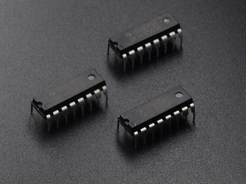 74HC595 Shift Register 3PCS - circuitrocks
