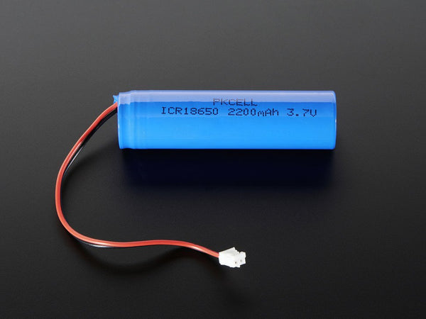 Battery Lithium Ion Cylindrical 3.7v 2200mAh - circuitrocks