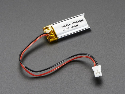 Battery Lithium Ion Polymer 3.7v 105mAh