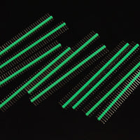 Headers 0.1″ 2.54 mm Arduino Male Pin Straight Green 5PCS - circuitrocks