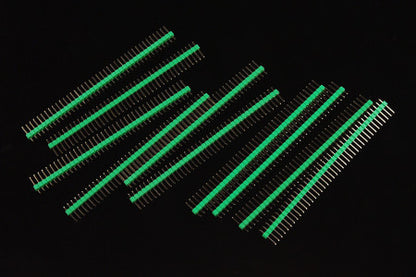 Headers 0.1″ 2.54 mm Arduino Male Pin Straight Green 5PCS