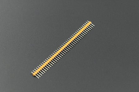 Headers 0.1″ 2.54 mm Arduino Male Pin Straight Yellow 5PCS