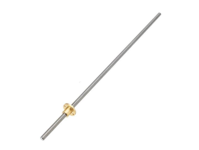 Lead Screw T10 500mm Stainless Steel