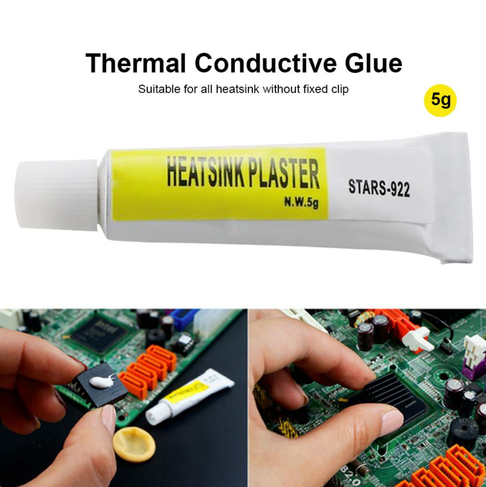 Thermal Grease Paste Conductive Heatsink Plaster Adhesive Glue - circuitrocks