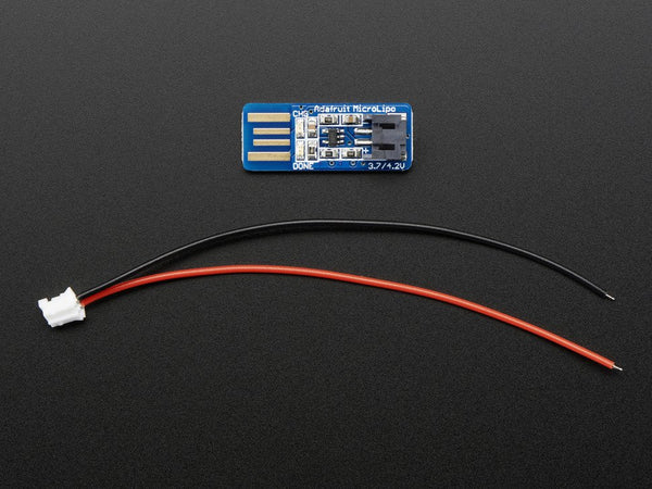 Adafruit Micro Lipo USB LiIon / LiPoly charger v1 - circuitrocks