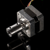 Aluminum Flex Shaft Coupler - 5mm to 8mm for Stepper Motors - circuitrocks
