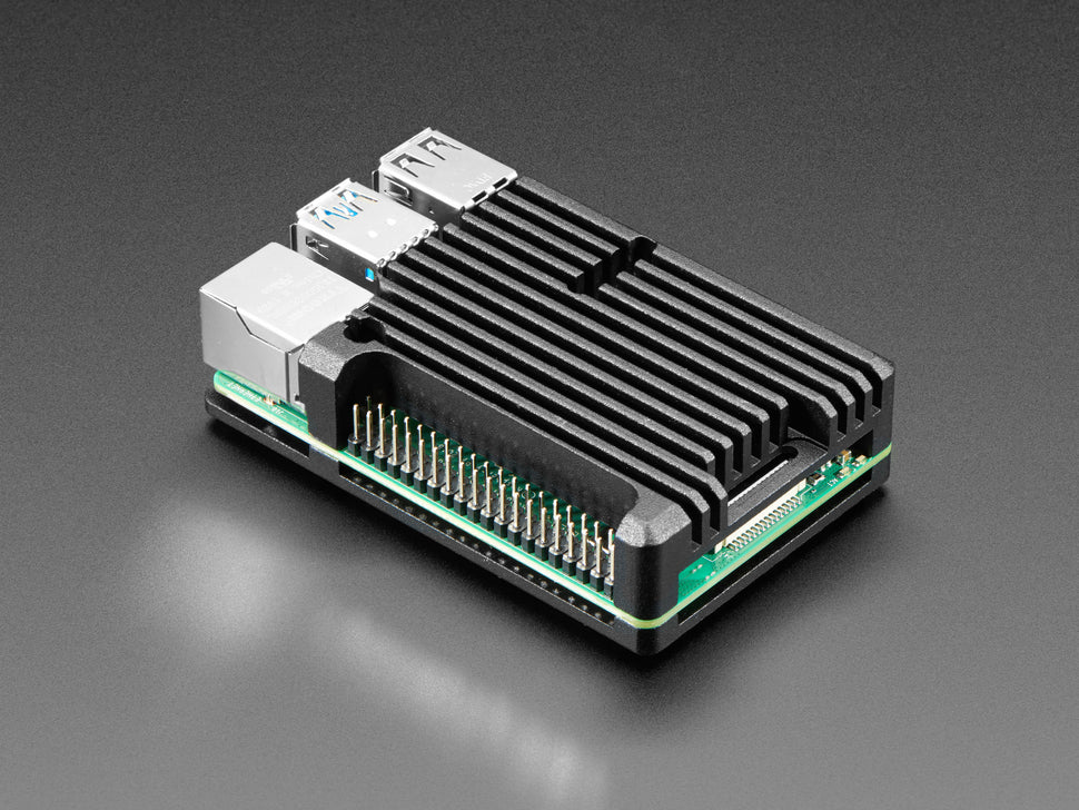 Aluminum Metal Heatsink Raspberry Pi 4 Case - Without Fans