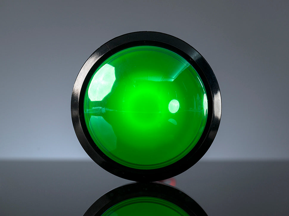 Arcade Massive Button with LED 100mm Green