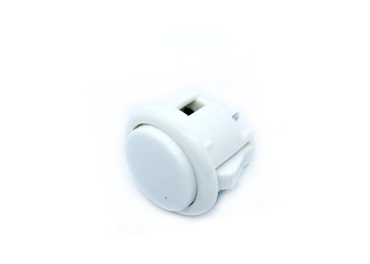 Arcade Momentary Pushbutton 30mm White