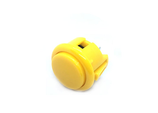 Arcade Momentary Pushbutton 30mm Yellow