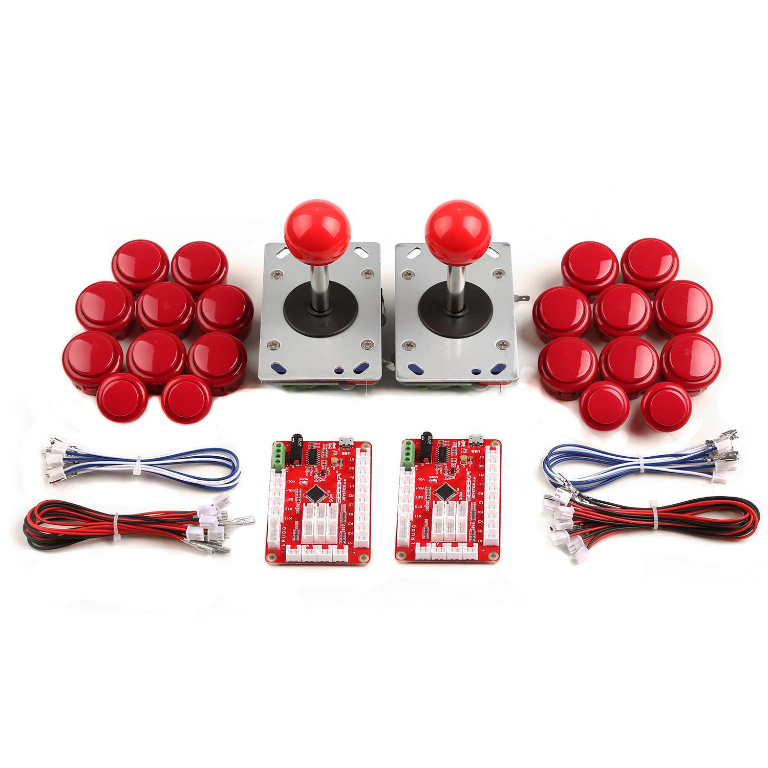 Arcade Retro Game Kit for Two Players - DIY Console