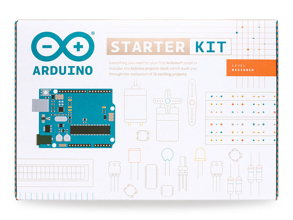 Arduino Starter Kit K000007 official learning kit for students with Arduino Uno R3 and project components
