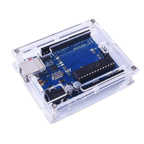 Arduino Uno R3 Acrylic Enclosure - circuitrocks