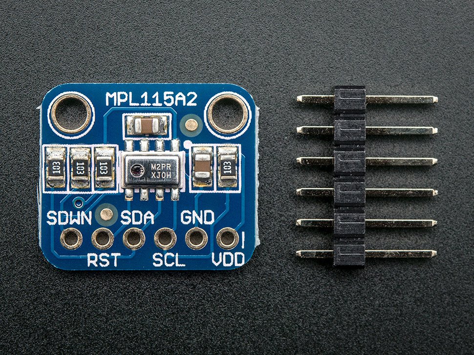 Barometric Pressure / Temperature MPL115A2 I2C Sensor