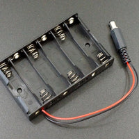 Battery Holder 6xAA with DC2.1 Power Jack - circuitrocks