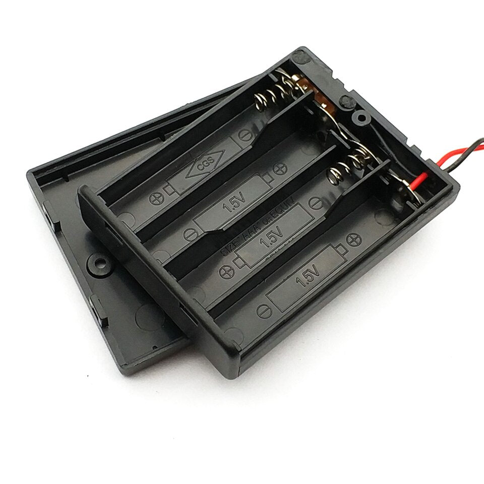 Battery Holder With Switch 4 x AAA