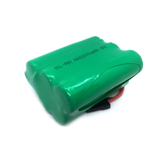 Battery Rechargeable NiMH Pack 4.8 V 350 mAh 4x1 2/3-AAA Cells