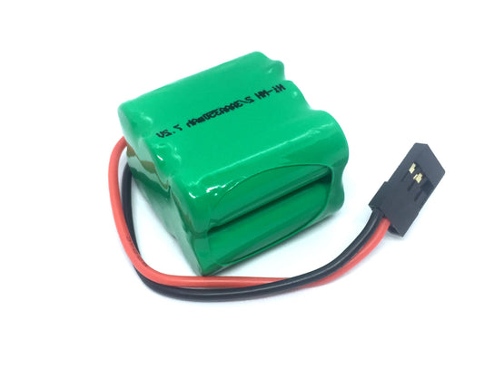 Battery Rechargeable NiMH Pack 7.2 V 350 mAh 3x2 2/3-AAA Cells