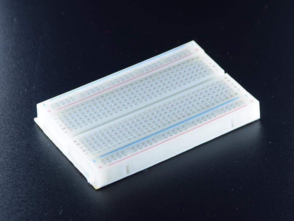 Breadboard 400 Tie Point Interlocking Solderless