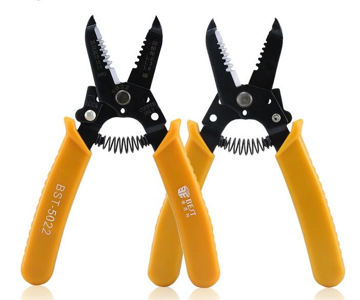 BST-5021 Multifunctional Wire Stripper Cutter Crimper Crimping Plier Tools For Harness Cable - circuitrocks