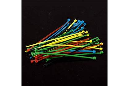 Cable Tie Nylon Set Five Colors 50pcs