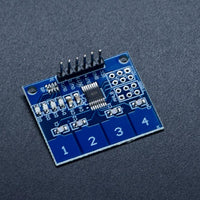 Capacitive Touch Module 4 Channel TTP224 - circuitrocks