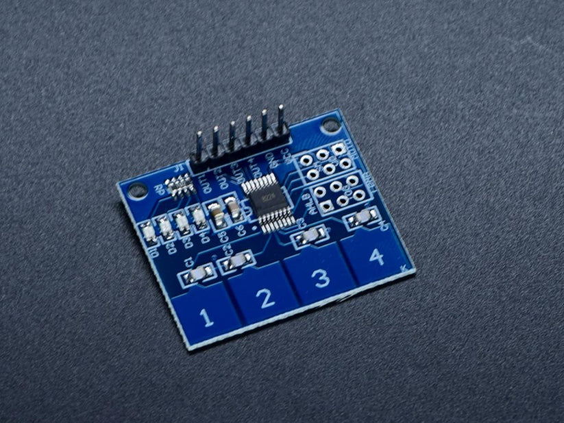 Capacitive Touch Module 4 Channel TTP224 Philippines | Circuitrocks ...