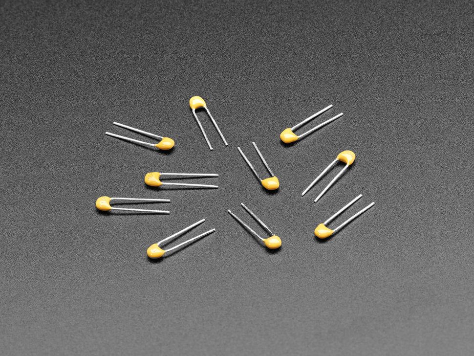 Capacitors 0.1uF ceramic 10 pack - circuitrocks