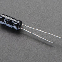 Capacitors Electrolytic 100uF 16V Pack of 10 - circuitrocks