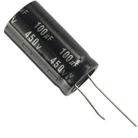Capacitors Electrolytic 100uF 450V Pack of 10 - circuitrocks