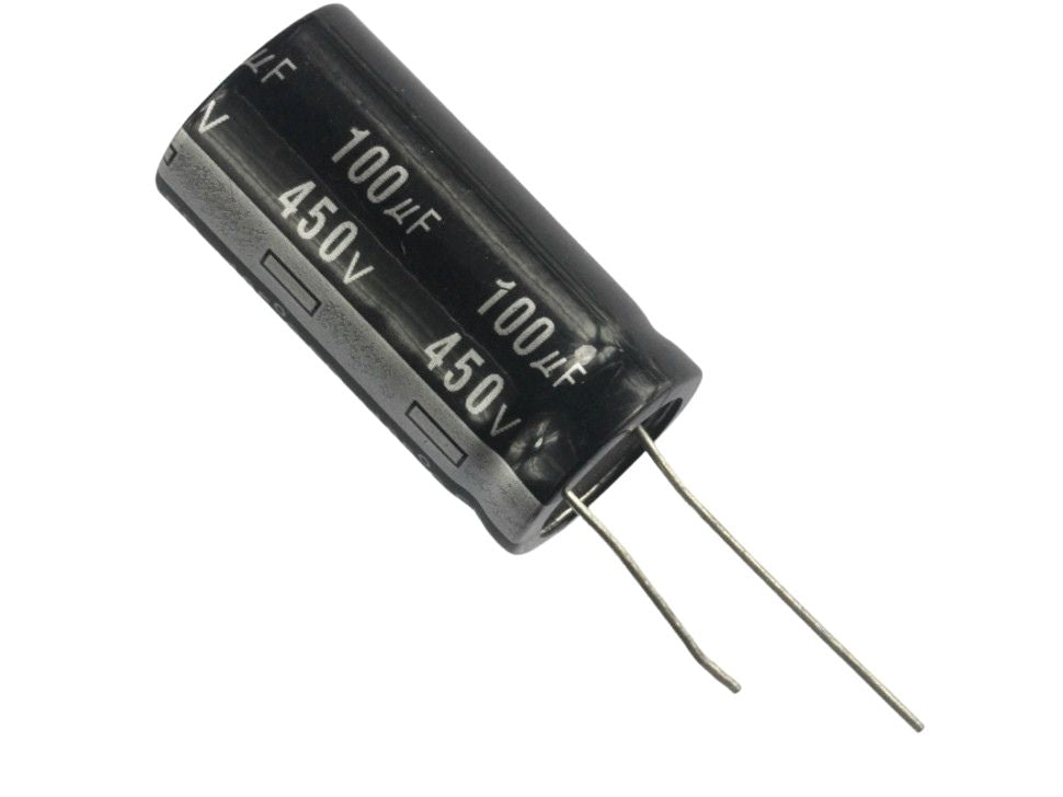 Capacitors Electrolytic 100uF 450V Pack of 10