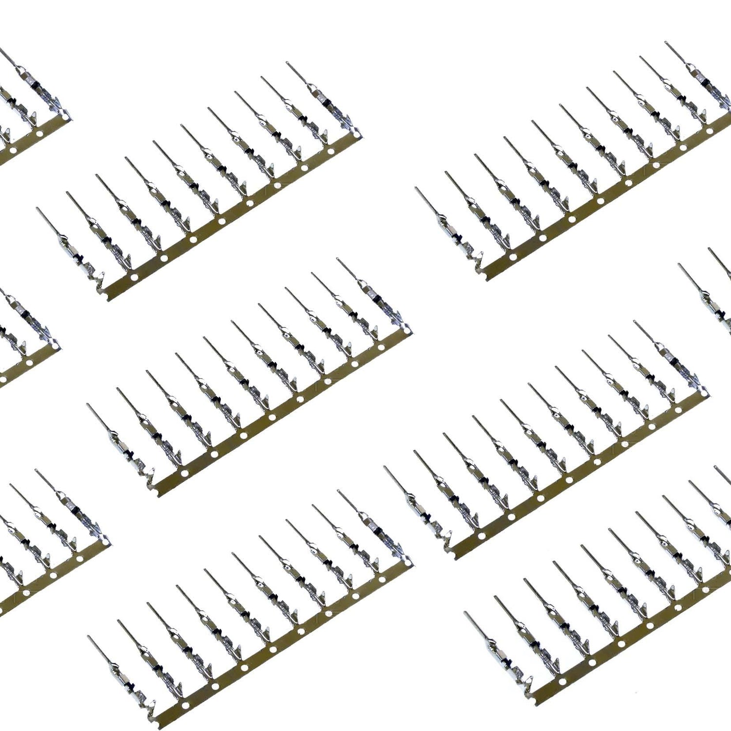 Crimp Pins Male for 0.1" Dupont Housings 100PCS - circuitrocks