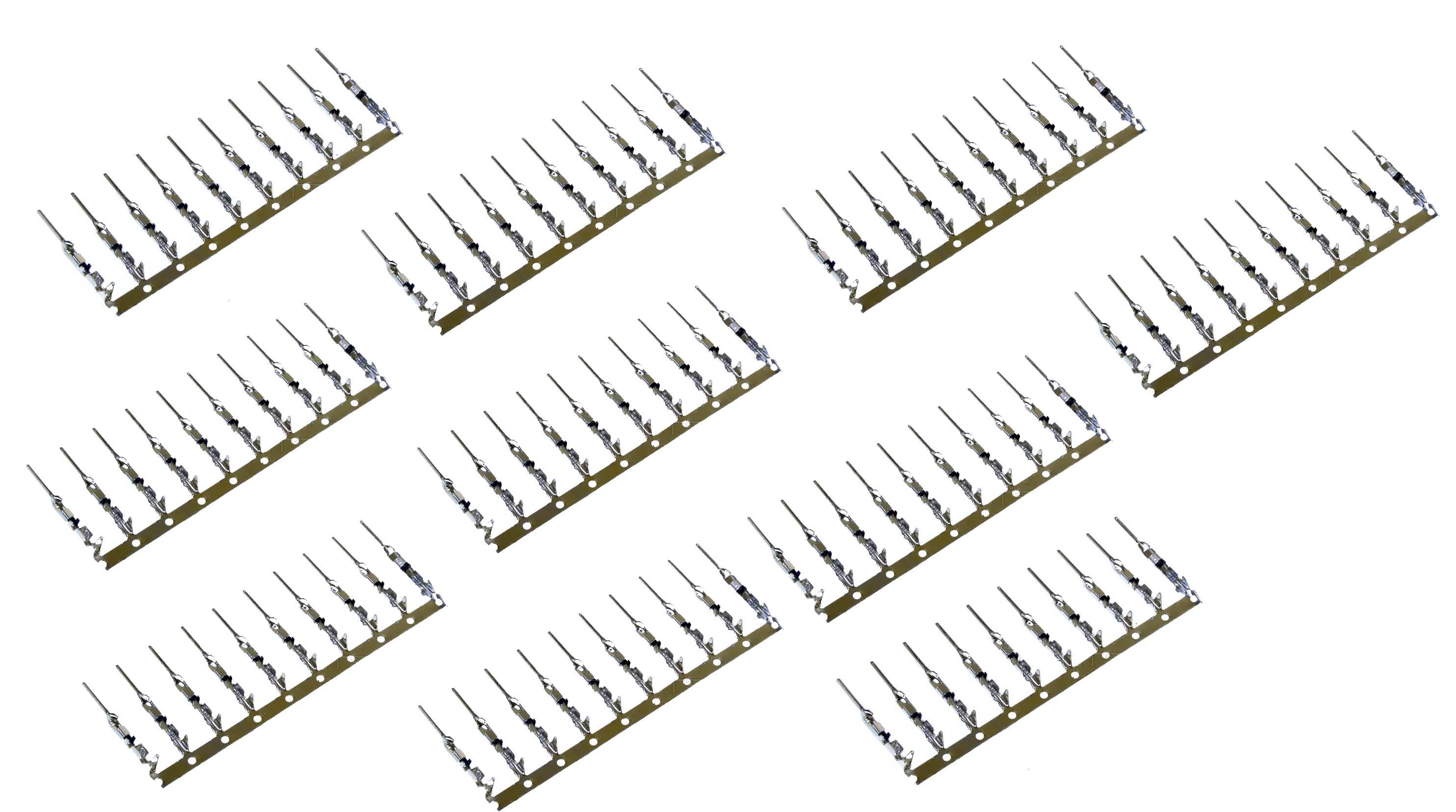 Crimp Pin Box Crimp Pins Male 0.1