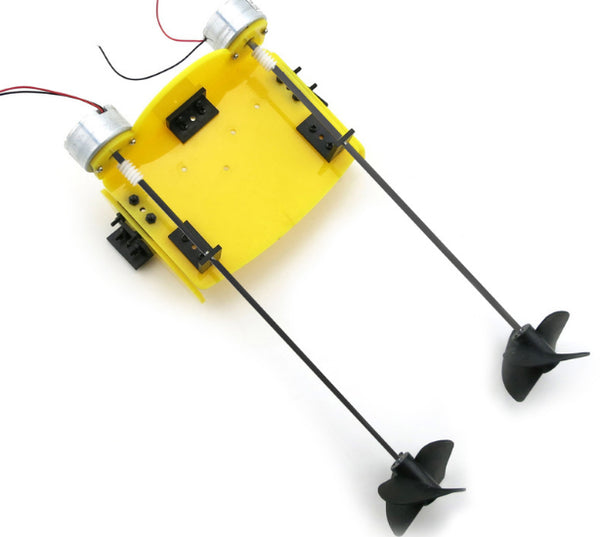 DC Motor and Propeller Boat Kit - circuitrocks