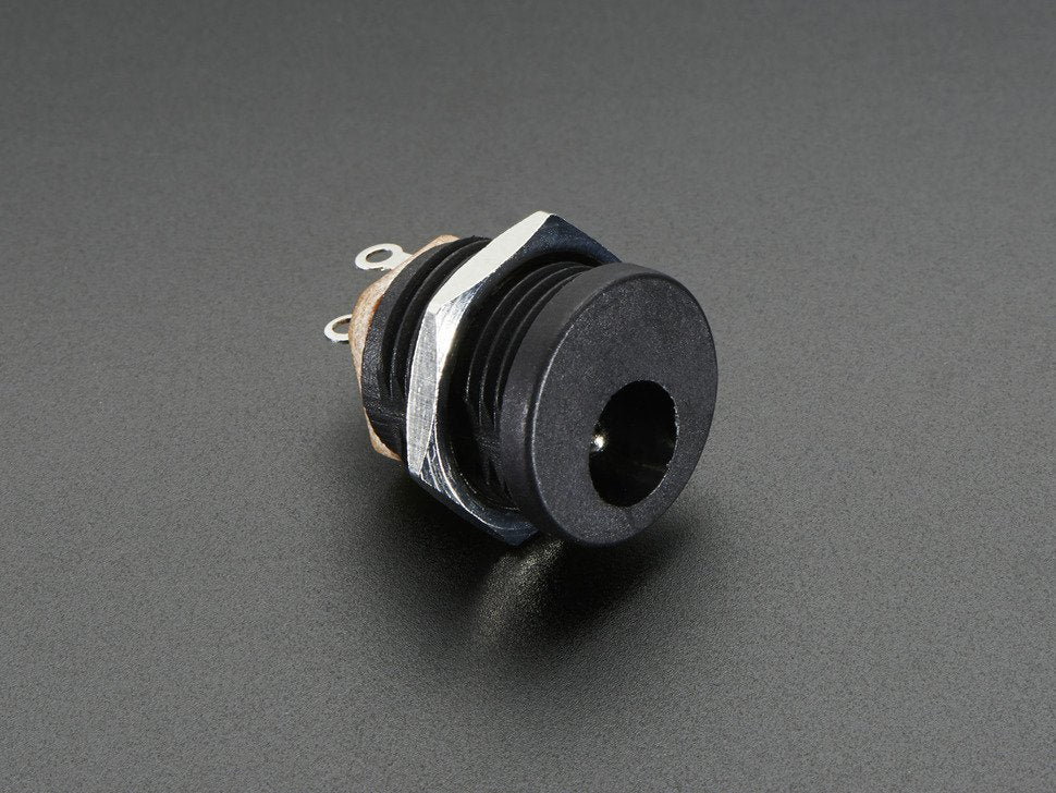 DC barrel jack Panel Mount 2.1mm 5PCS - circuitrocks
