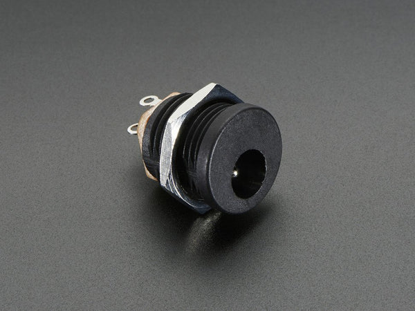 DC barrel jack Panel Mount 2.1mm 5PCS - circuitrocks