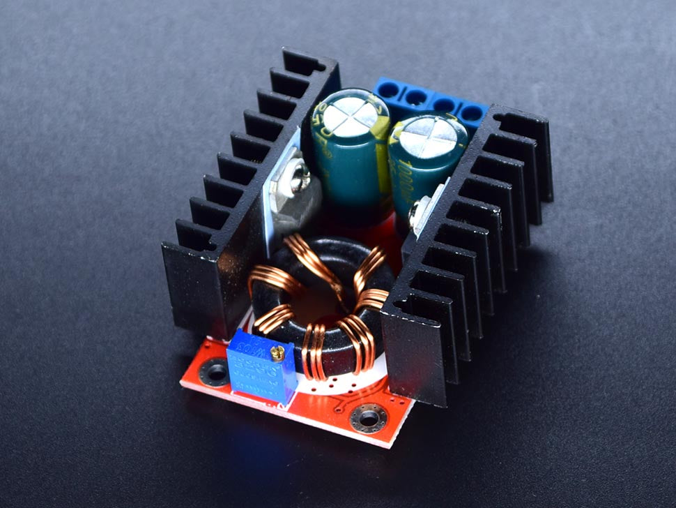 DC DC Booster 6A 150W - circuitrocks