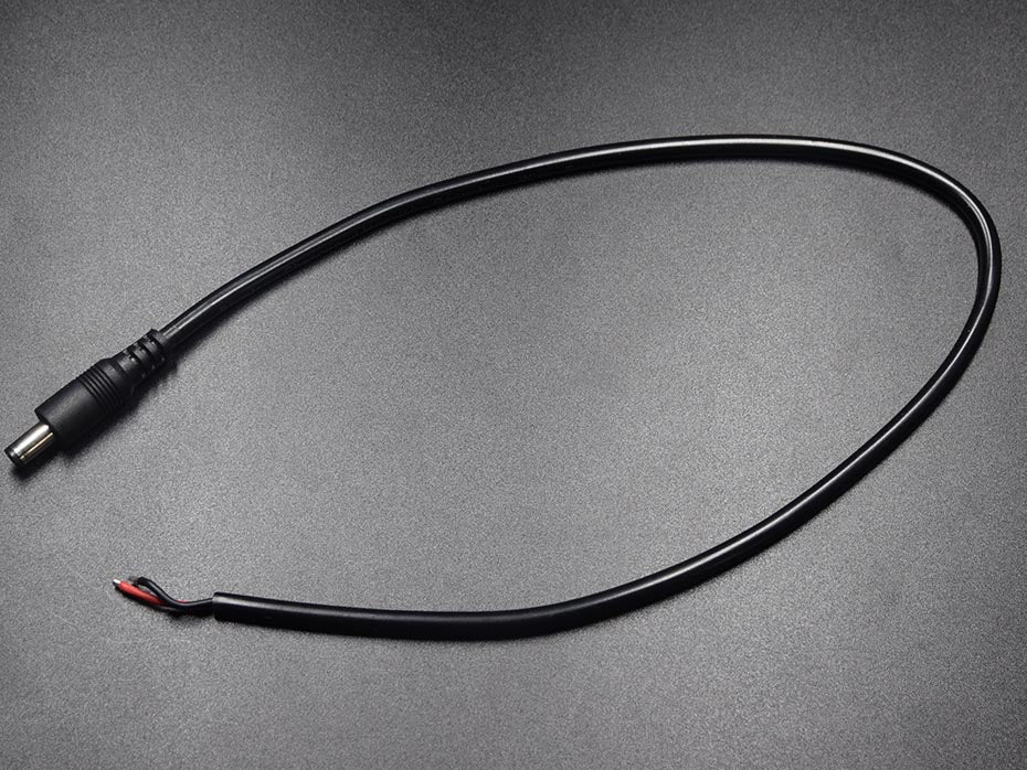 DC Male Jack 5.5x2.1mm Power Extension Cable