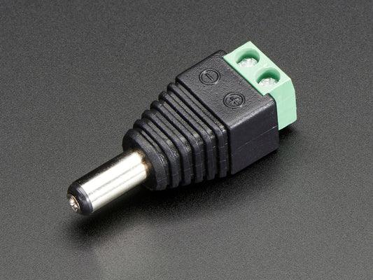 DC Male Power adapter 2.1mm Plug to Screw Terminal Block