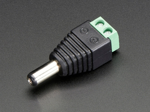 DC Plug Power Adapter 2.1mm to Screw Terminal Block - circuitrocks