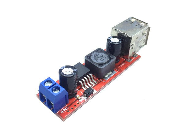 DC to DC Step Down Buck Converter Module 9 - 36V to 5V Dual USB Output - circuitrocks
