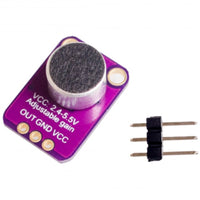 Electret Microphone Amplifier MAX4466 with Adjustable Gain - circuitrocks